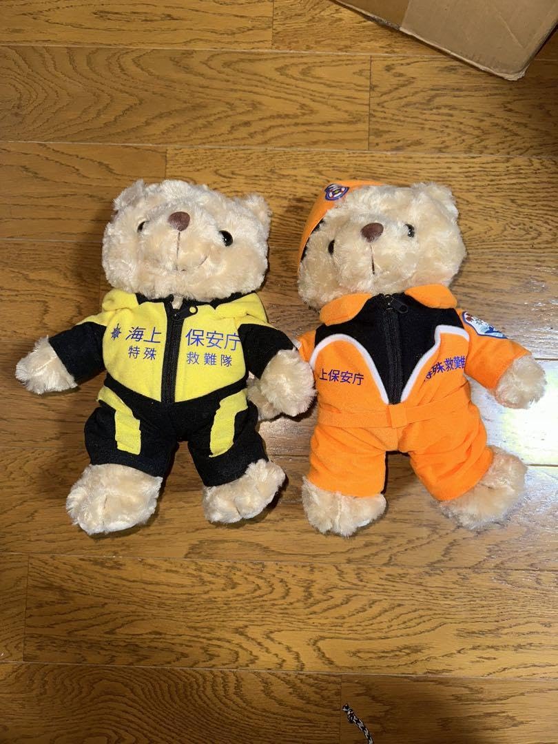 Amazon.co.jp: 海上保安庁 特殊救難隊ベアぬいぐるみ（大 : おもちゃ
