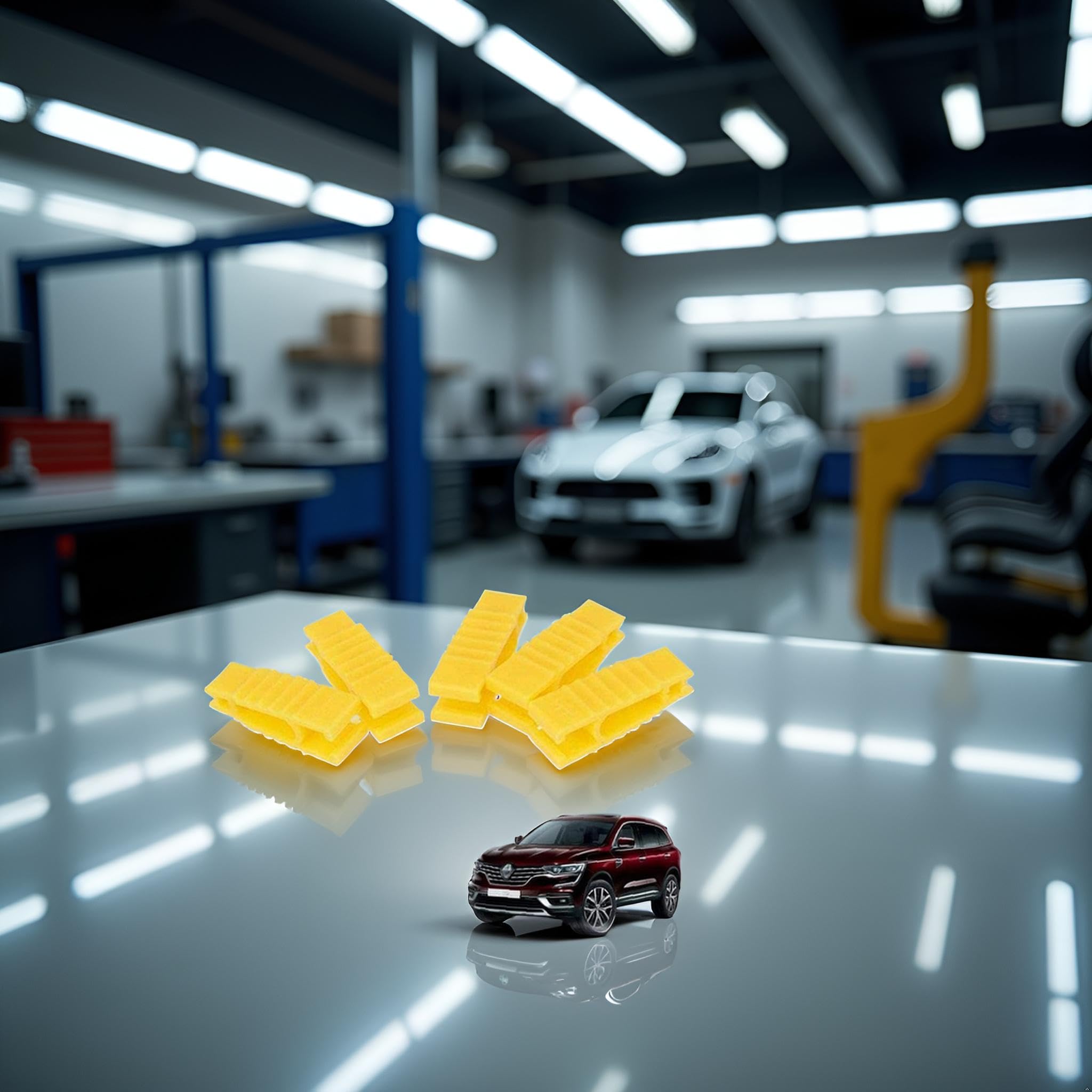 5Pcs Yellow Car Fuse Clips Mini Fuse Puller Insertion Removal Extractor Tool Car Accessories Clips for Car Practical — view 7