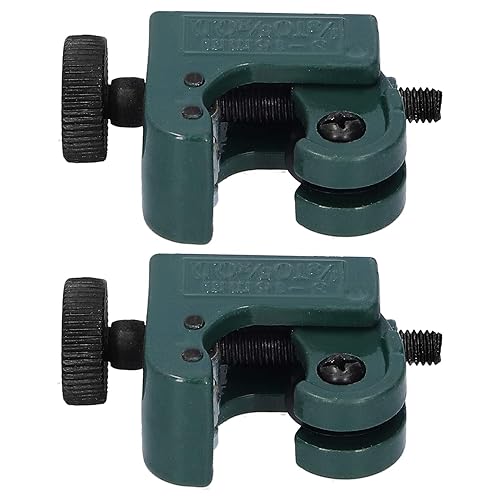 Miniatura 4 de Cortador de tubos de metal, 2 piezas, cortador de tubos de cobre, aluminio, hierro, metal, 12.441 in, para tubos de cobre, cortadores de tubos de