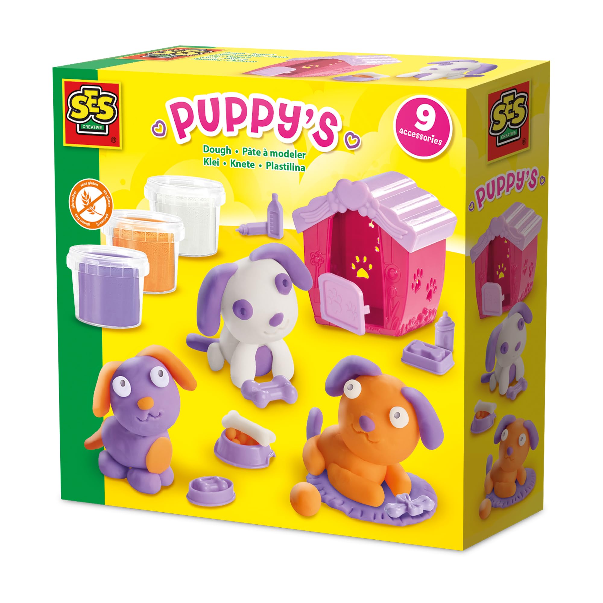 Ses Creative  Kids  Dough - Puppys, Sports Direct