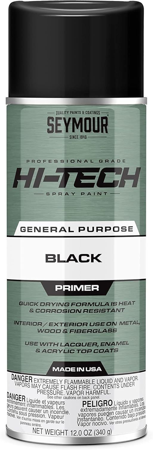 Seymour 16-828 Primer, Black - Spray Paints - Amazon.com