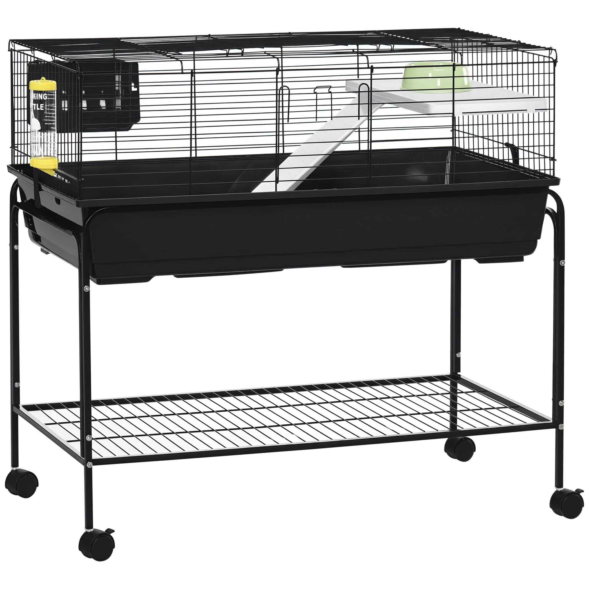 PawHut Two-Story Guinea Pig Cage