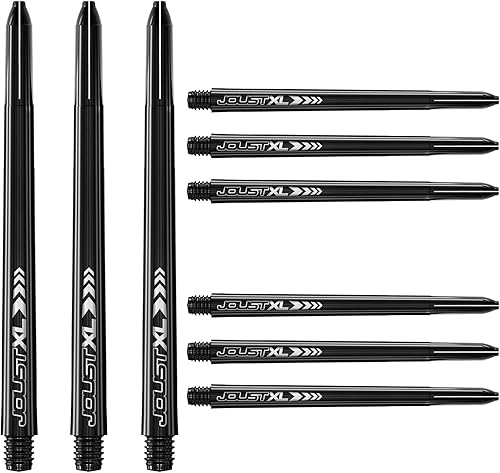 Miniatura 7 de RED DRAGON Luke Humphries Joust XL - Cañas de dardos - 3 juegos por paquete (9 ejes de dardos en total)