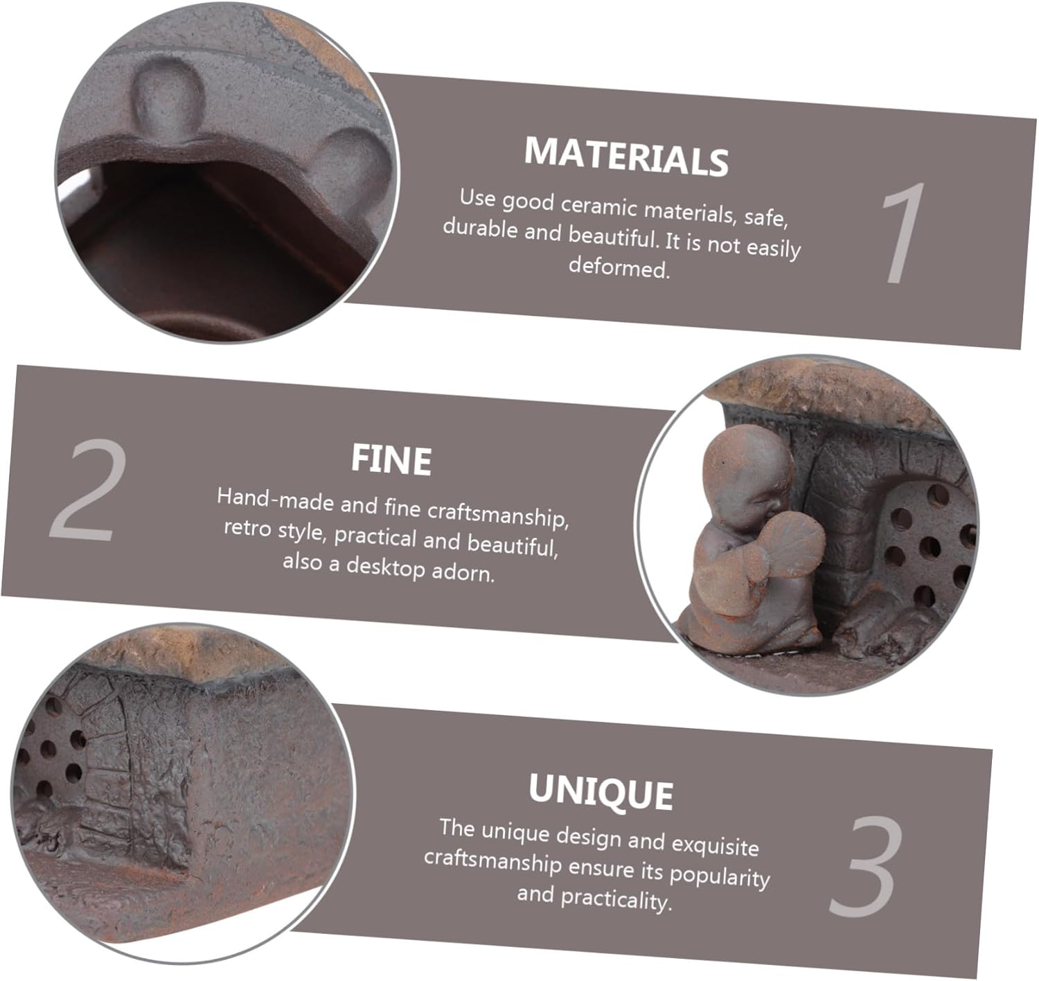 Ceramic Teapot Warmer with Candle Holder Handcrafted Heat Preservation Base for Home Tea Brewing and Decorative Use