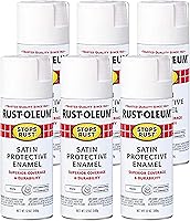 Vista 26 de Rust-Oleum 7732830 Stops Rust Pintura en Aerosol, 12 oz, Verde Cazador Satinado