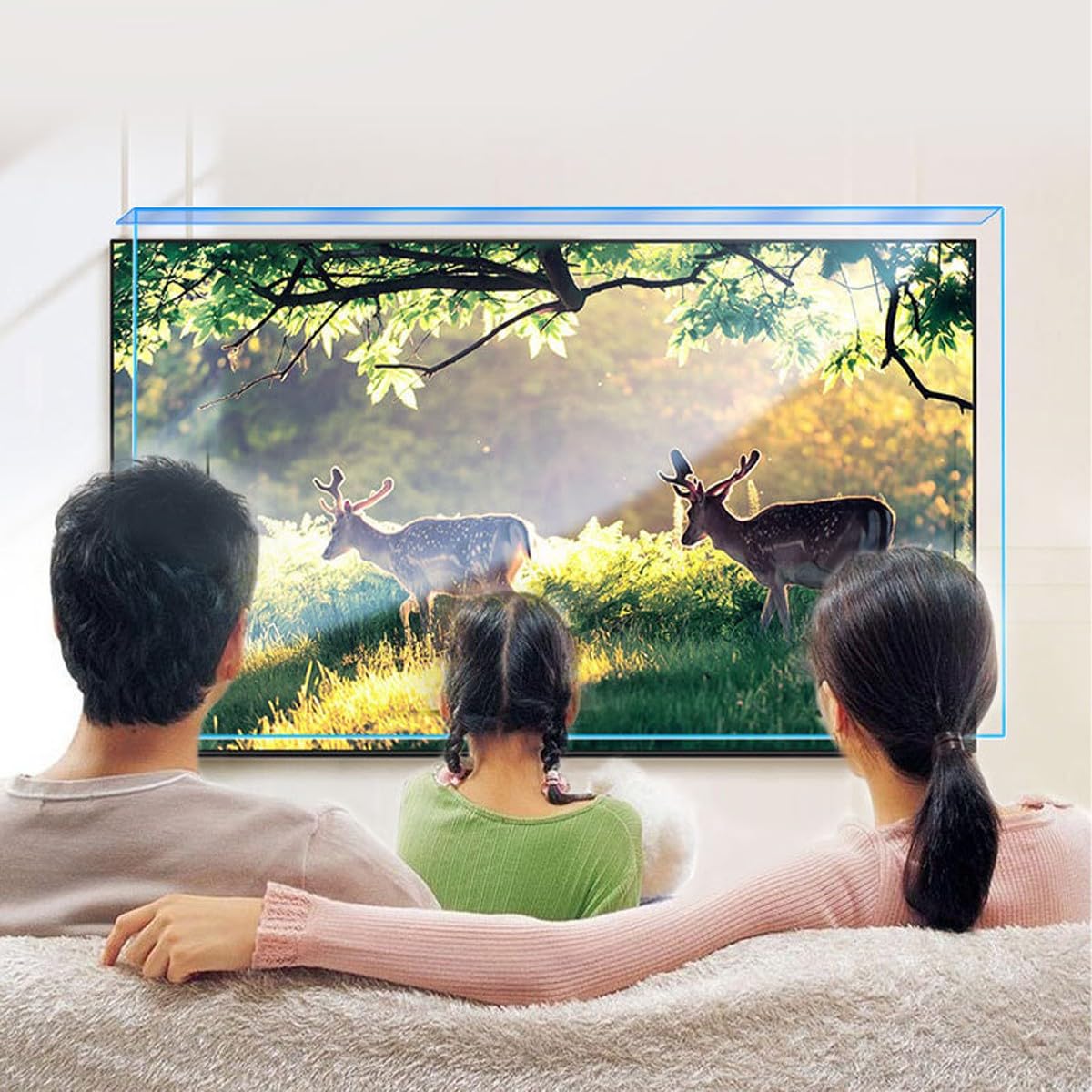 Protector de pantalla mate antiarañazos para TV, Película protectora de TV for varios tamaños(17 inches)
