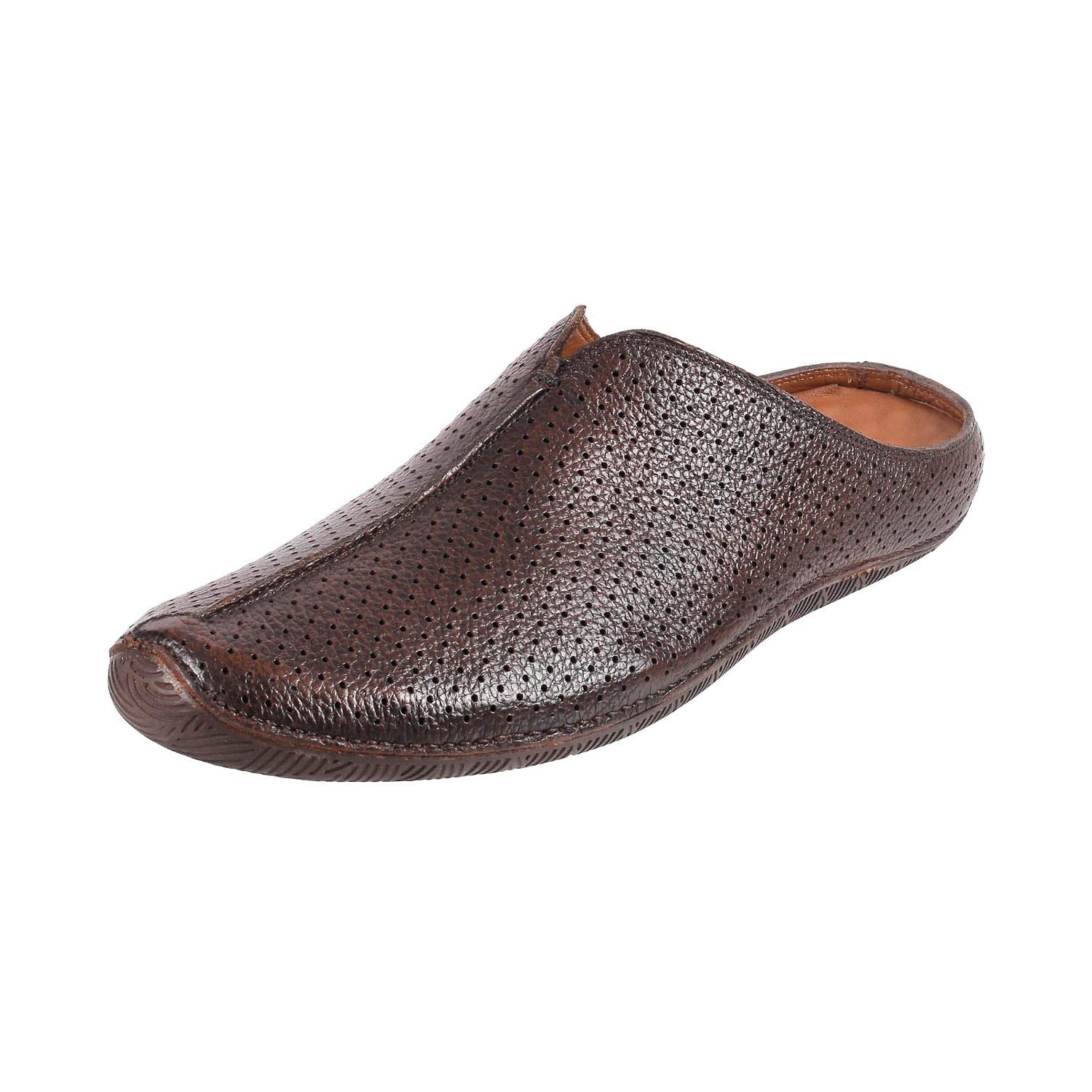 Mochi Mens Leather Brown Slip Ons (Size (11 UK (45 EU)) (B08XMCQMFZ) Amazon Price History, Amazon Price Tracker
