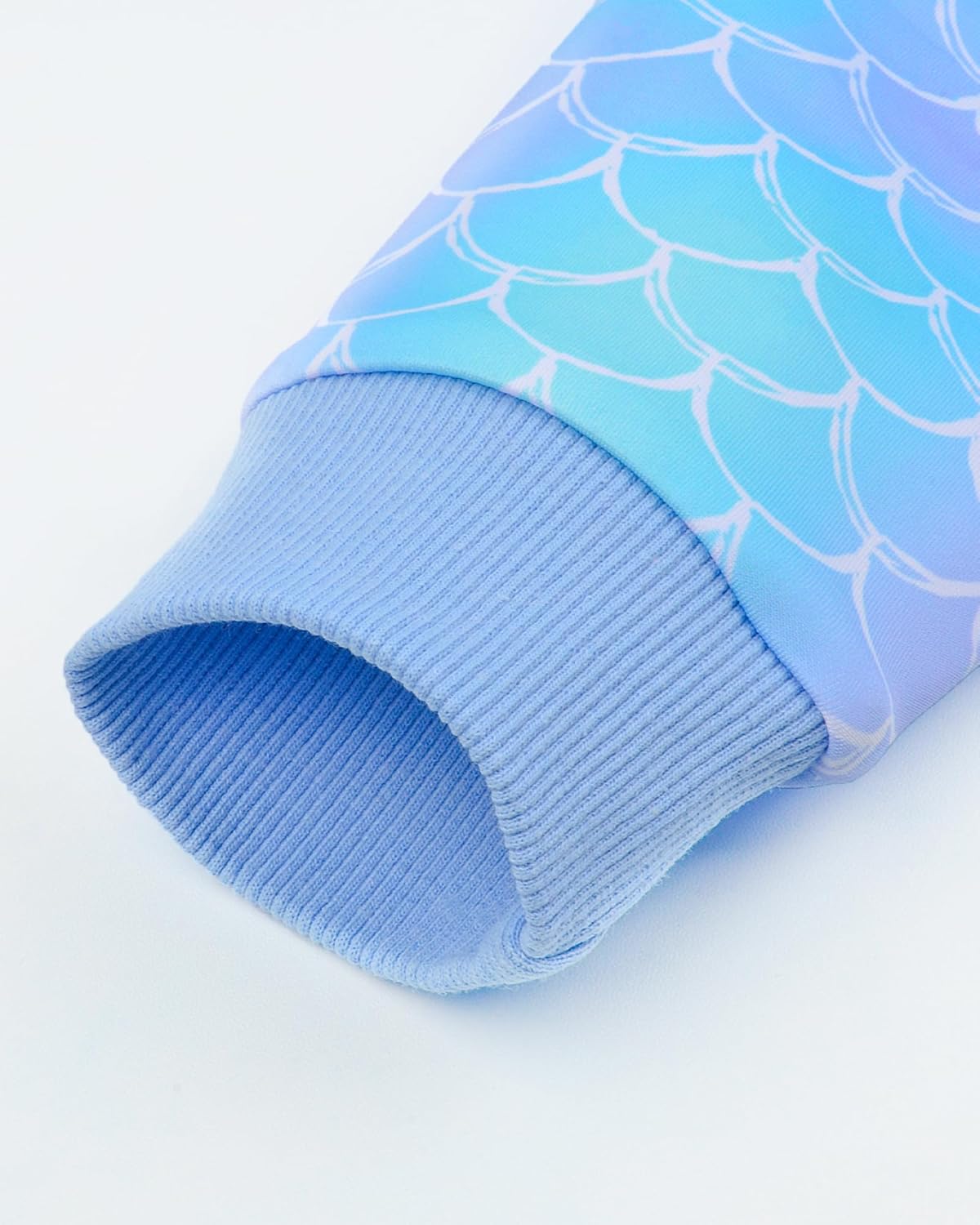 Girls Hoodie Kids Jacket Zip Up Sweatshirt Rainbow Unicorn Clothes with Pockets - Image 7