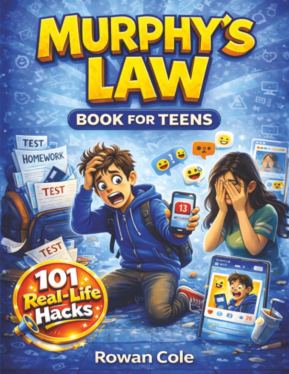 Murphy’s Law Book for Teens: 101 Real-Life Hacks to Outsmart School Stress, Friendship Drama and Awkward Moments When Things Go Wrong