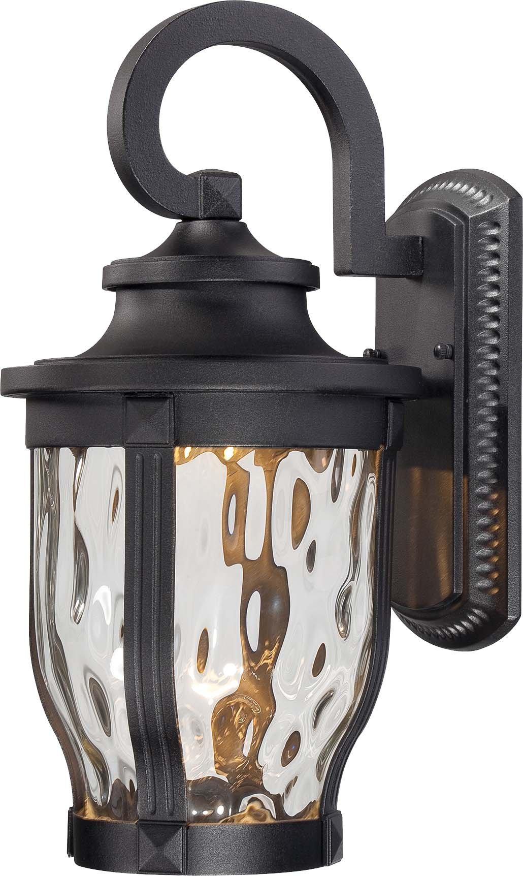 Minka Lavery 8762-66-L 1 Light LED Wall Mount, Black Finish