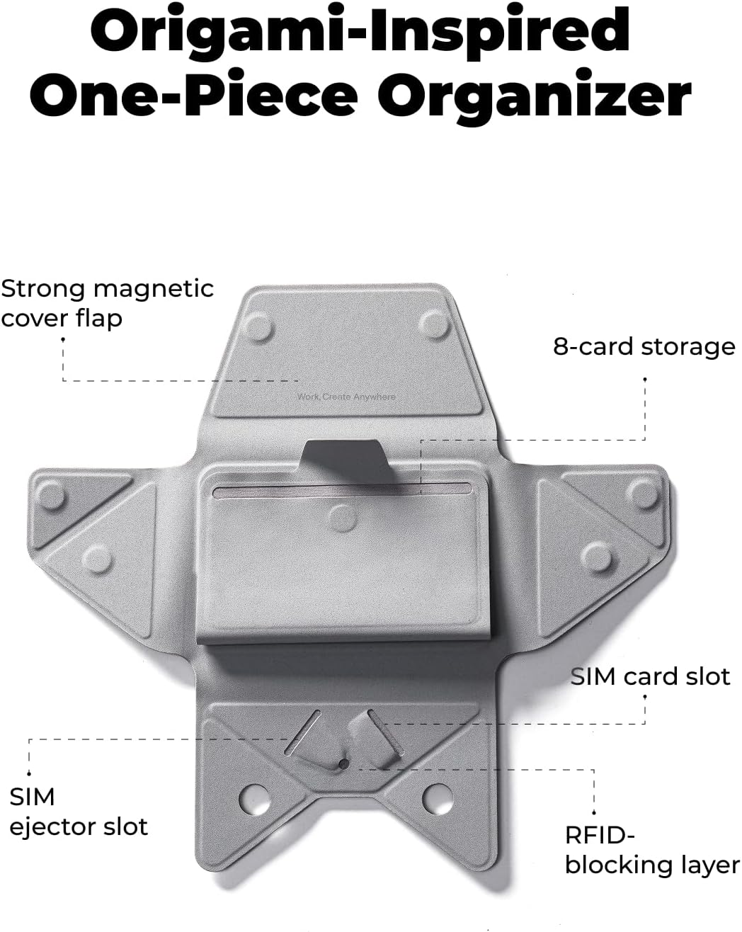 MOFT Magsafe Wallet, Slim Magnetic 8 - Card Holder, Snap Field Wallet with Pull to Access Design, RFID Blocking, MOVAS Veagn Leather Minimalist Travel Wallets for Men & Women,Brownie - Image 3