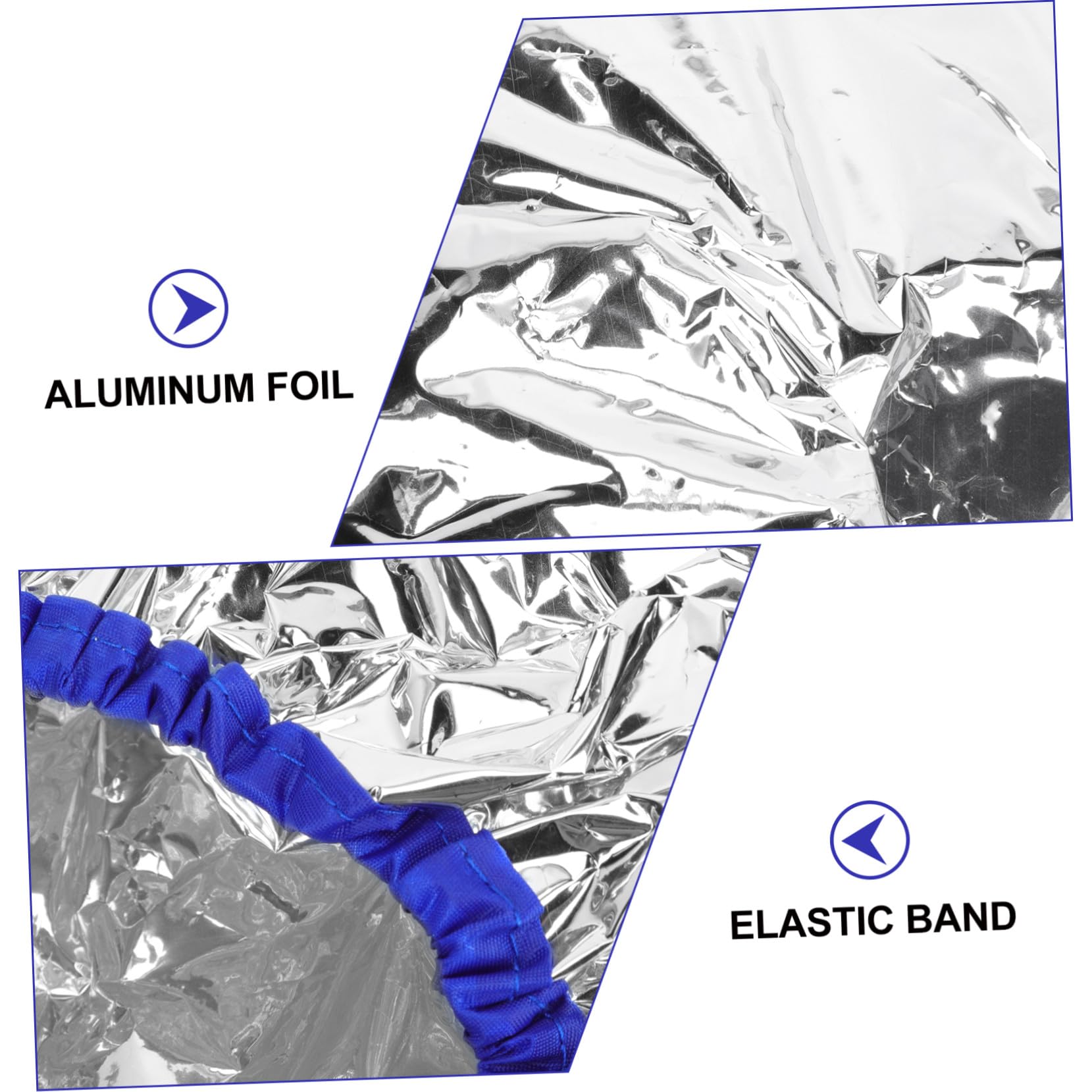 1 Pièce Bonnet de Capillaire Pratique Tinfoil Bonnet de Bain Auto Chauffant pour Capillaire et Coloration Unique Ajustable