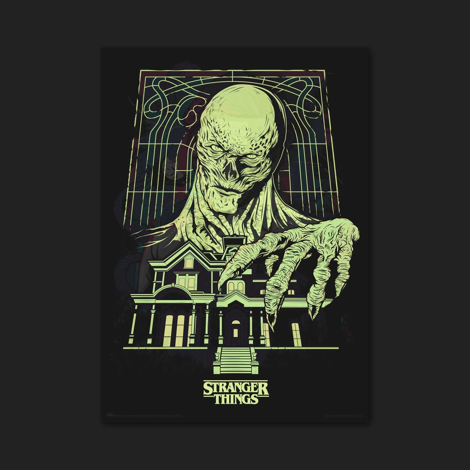 Grupo Erik Stranger Things Luminescent Poster - 27.5 x 19.6 inches / 70 x 50 cm - Shipped Rolled Up - Cool Posters - Art Poster - Posters & Prints - Wall Posters image 2