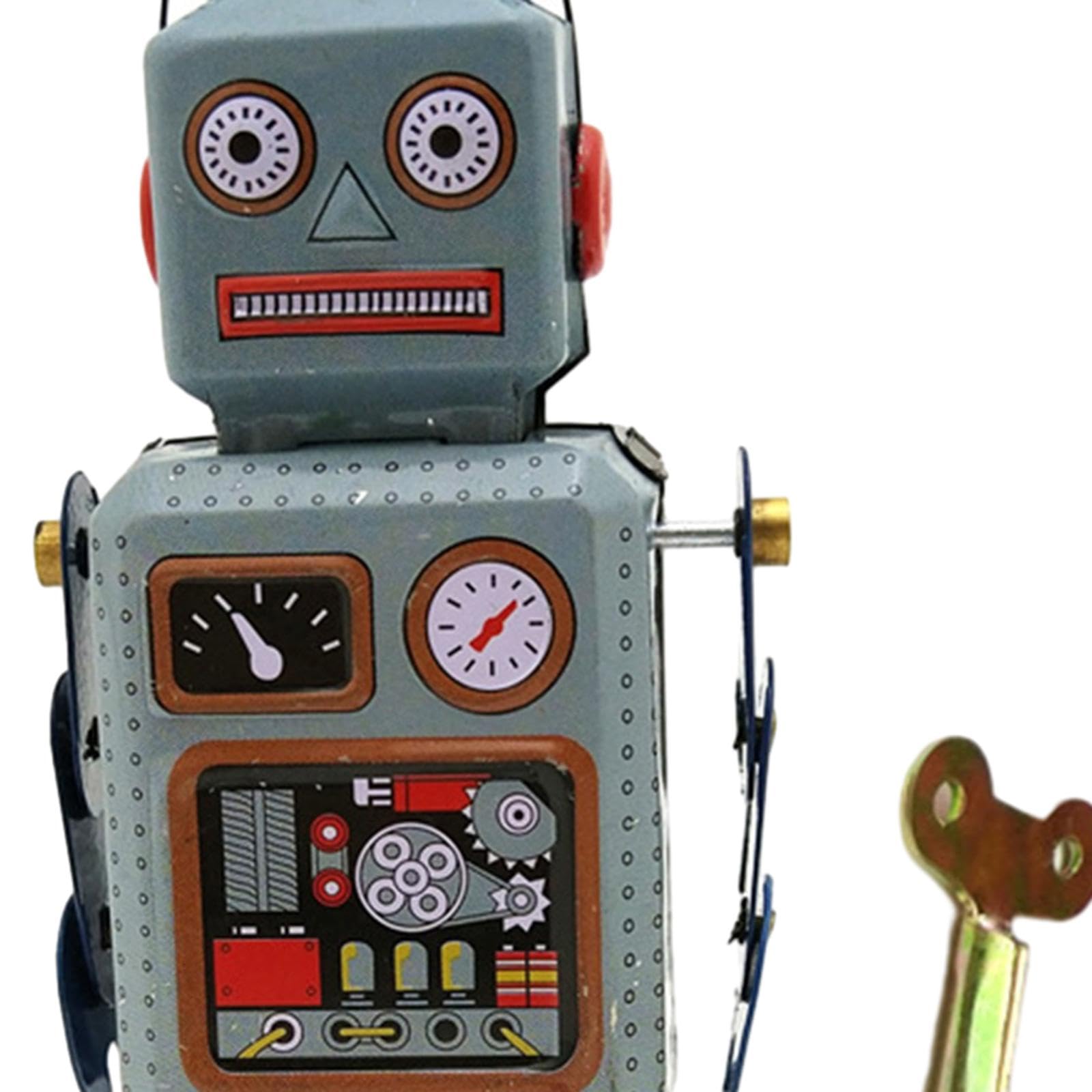 S.Y【メカニカル ウォーキング発火ロボット】ブリキ製ゼンマイ - その他