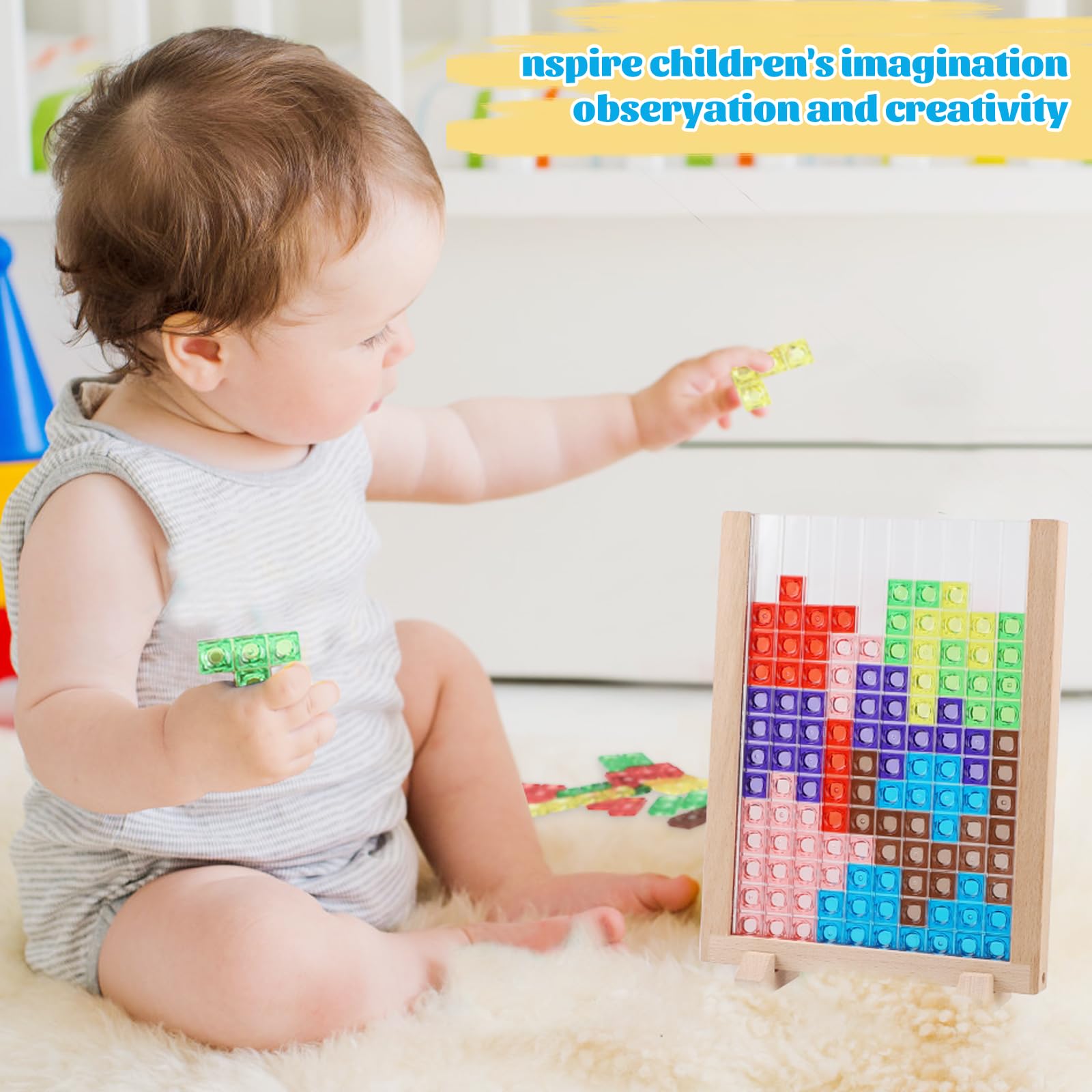 16 Bunte 3D-Spielzeuge Für Kinder – Verformungspuzzles, 21,2 Cm Lang, Kreatives Lernspielzeug