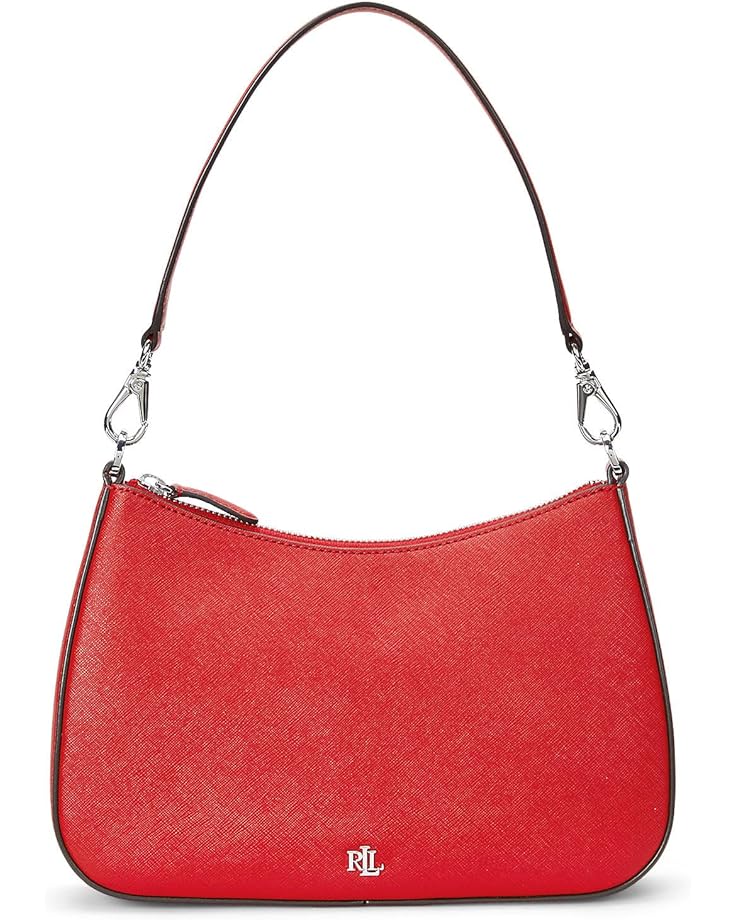 Lauren Ralph Lauren Crosshatch Leather Medium Danni Shoulder Bag - #3 of 4