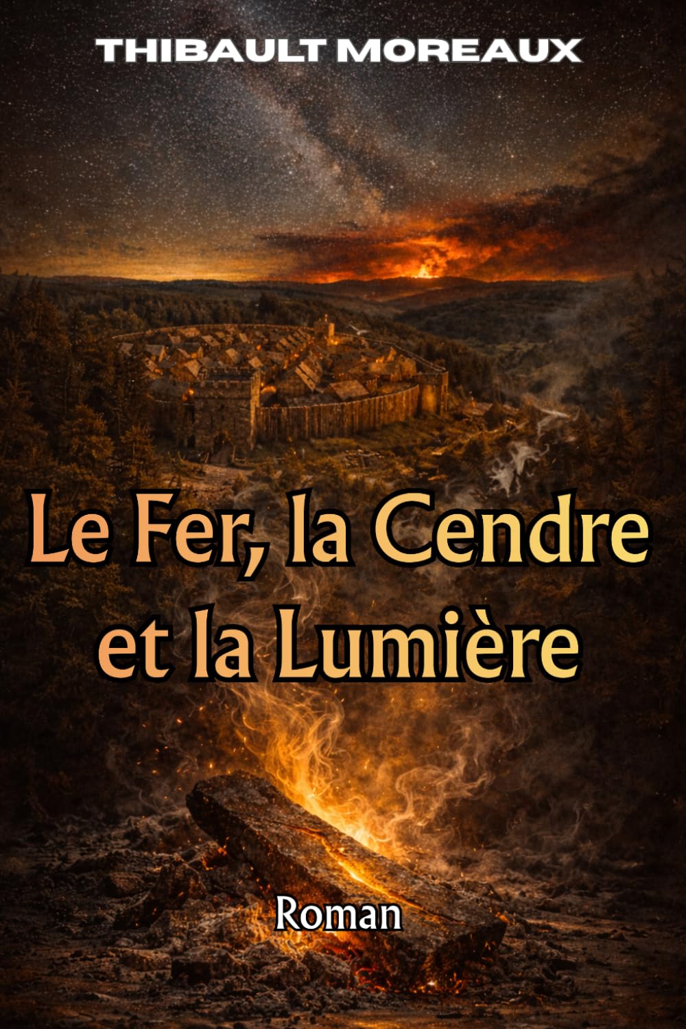 Le Fer, la Cendre et la Lumière: Roman Historique au 17ème siècle (La Saga de Trois-Frontières)