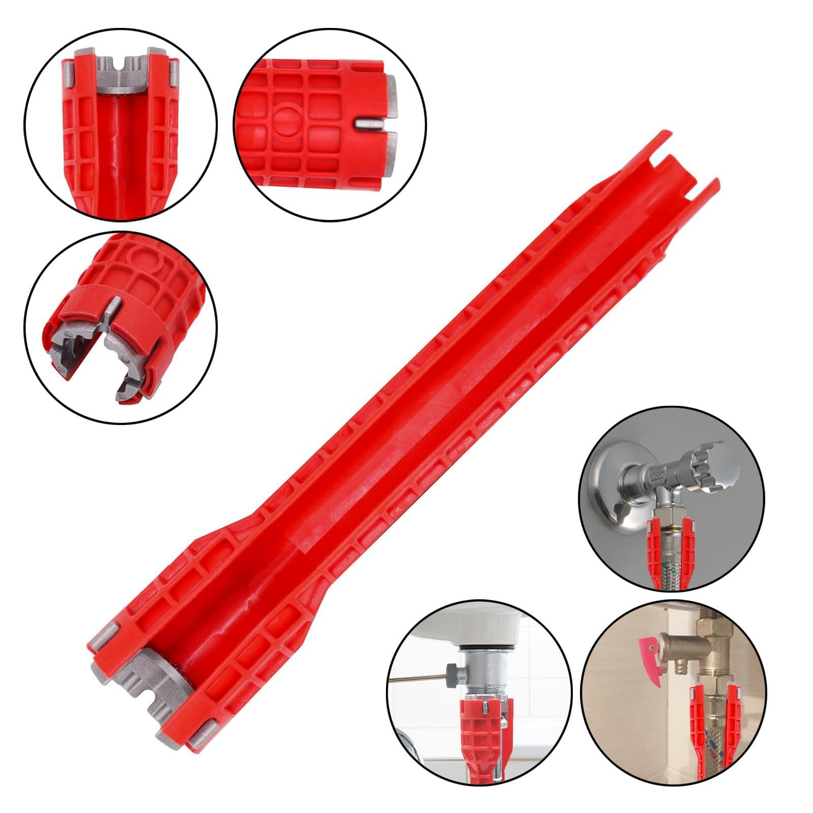 Amazon | 14 in 1 シンクマルチ水パイプレンチ 蛇口&シンクタップ