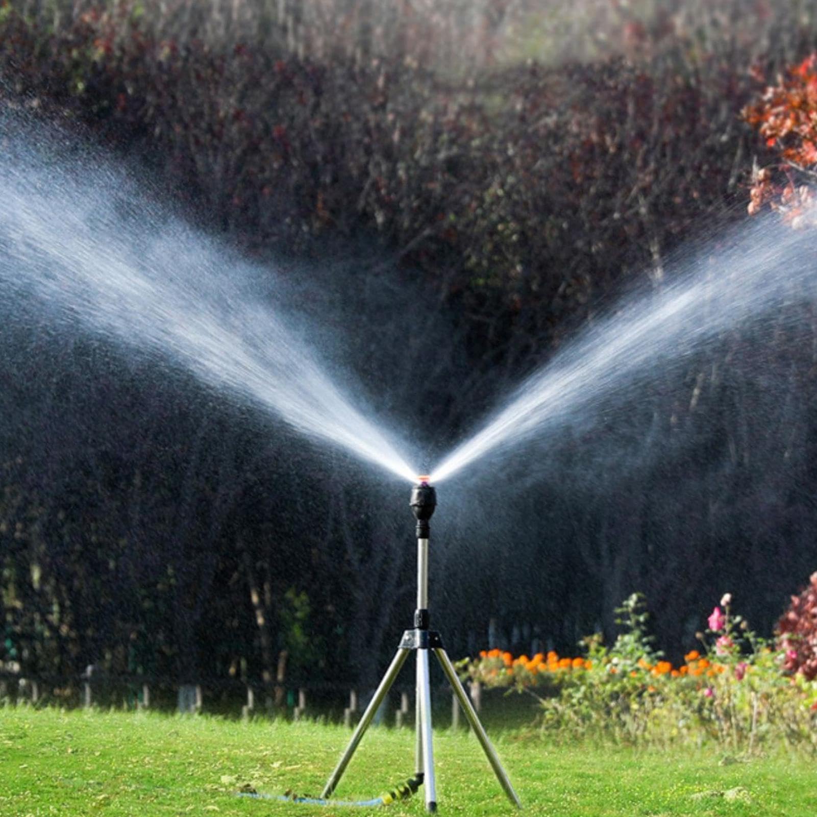 Arroseur de jardin – Arroseur de jardin rotatif à 360 degrés, arroseur rotatif | Arroseur d'irrigation extérieur | Arroseur d'arrosage extérieur | Arroseur d'arrosage pour jardin, pelouse, terrasse,