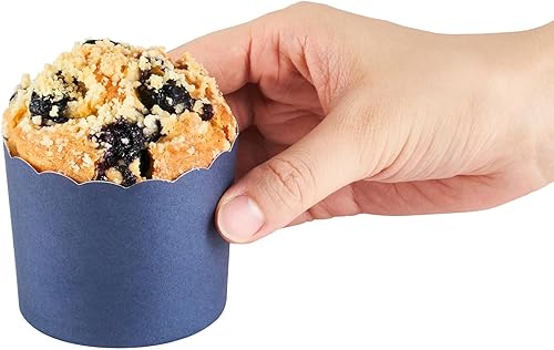 Miniatura 14 de Restaurantware Panificio Premium - Taza de papel Kraft de 10 onzas para hornear, tazas de papel para hornear, perfectas para magdalenas, cupcakes