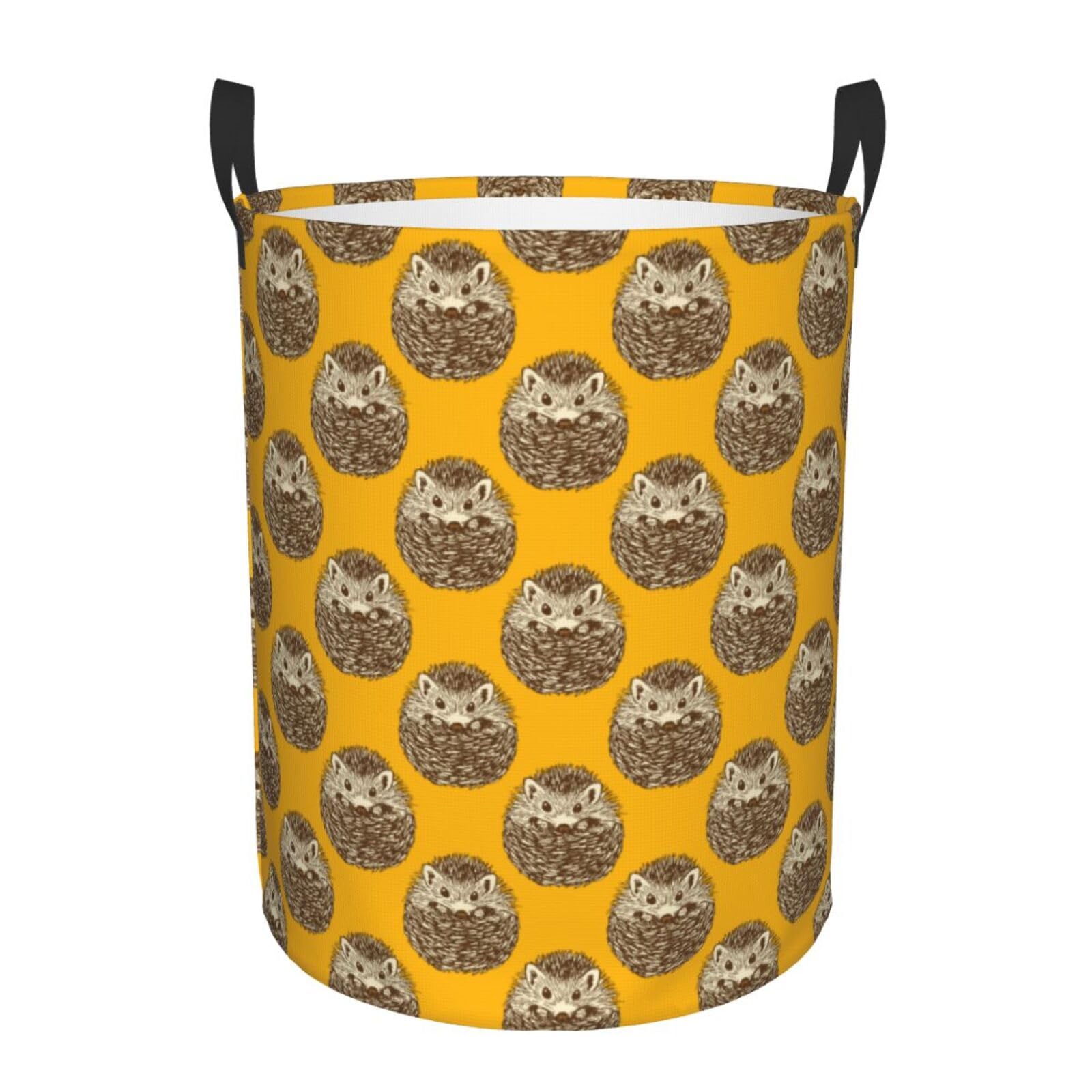 Laundry Basket Cute Hedgehog Laundry Hamper Waterproof Idea Hampers Large Collapsible Baskets with Handle Suitable for Bedroom Bathroom Utility Room Kitchen