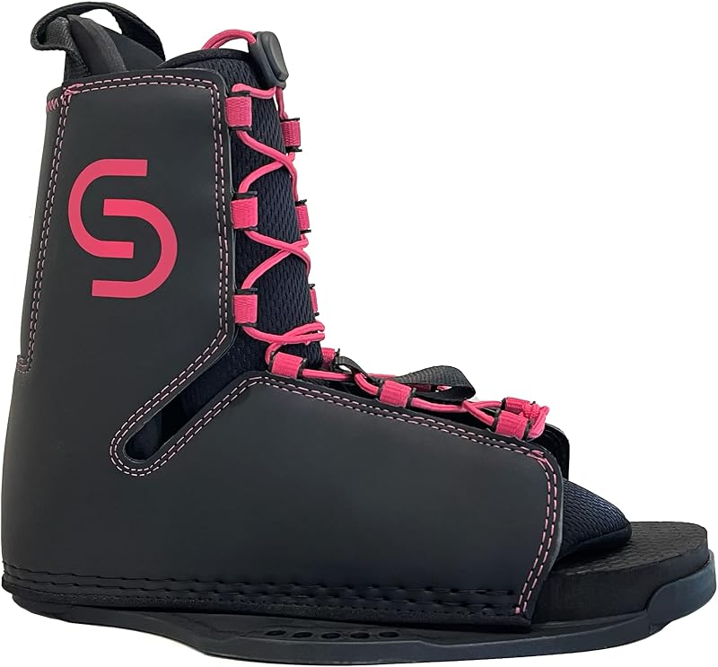 System Rhythm - Fijaciones para tabla de wakeboard para mujer, se adapta a botas de talla 6 a 10