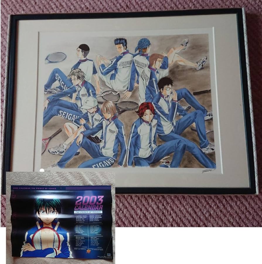 ☆100部限定 テニスの王子様 複製原画 青春学園レギュラー ジャンプ ☆100部限定 テニスの王子様 複製原画 青春学園レギュラー ジャンプ