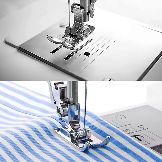 TISEKER 2 Pieces Zig Zag, Straight Stitch Presser Foot