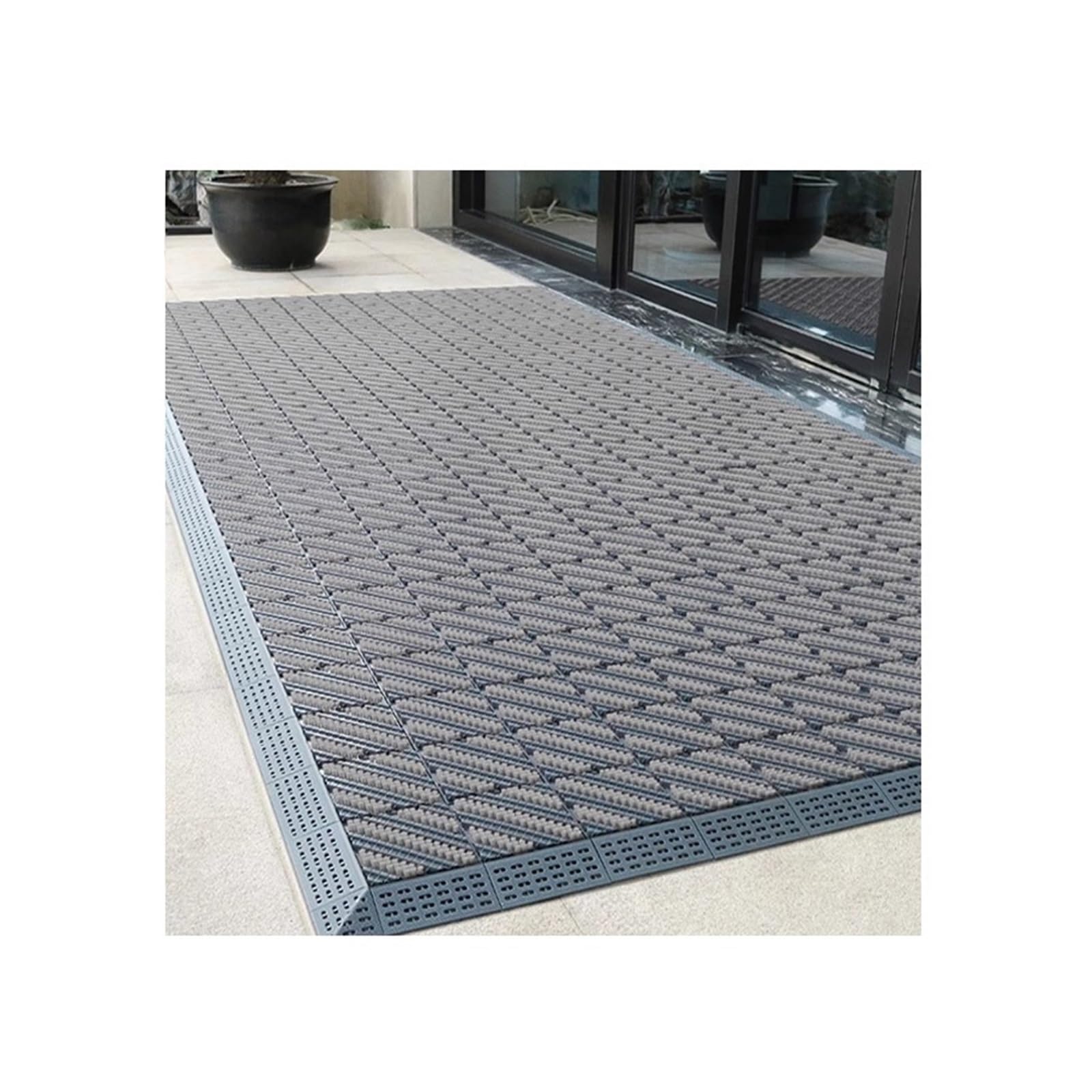 Paillassons robustes entrées extérieures tapis de sol pour hôtels 90x150