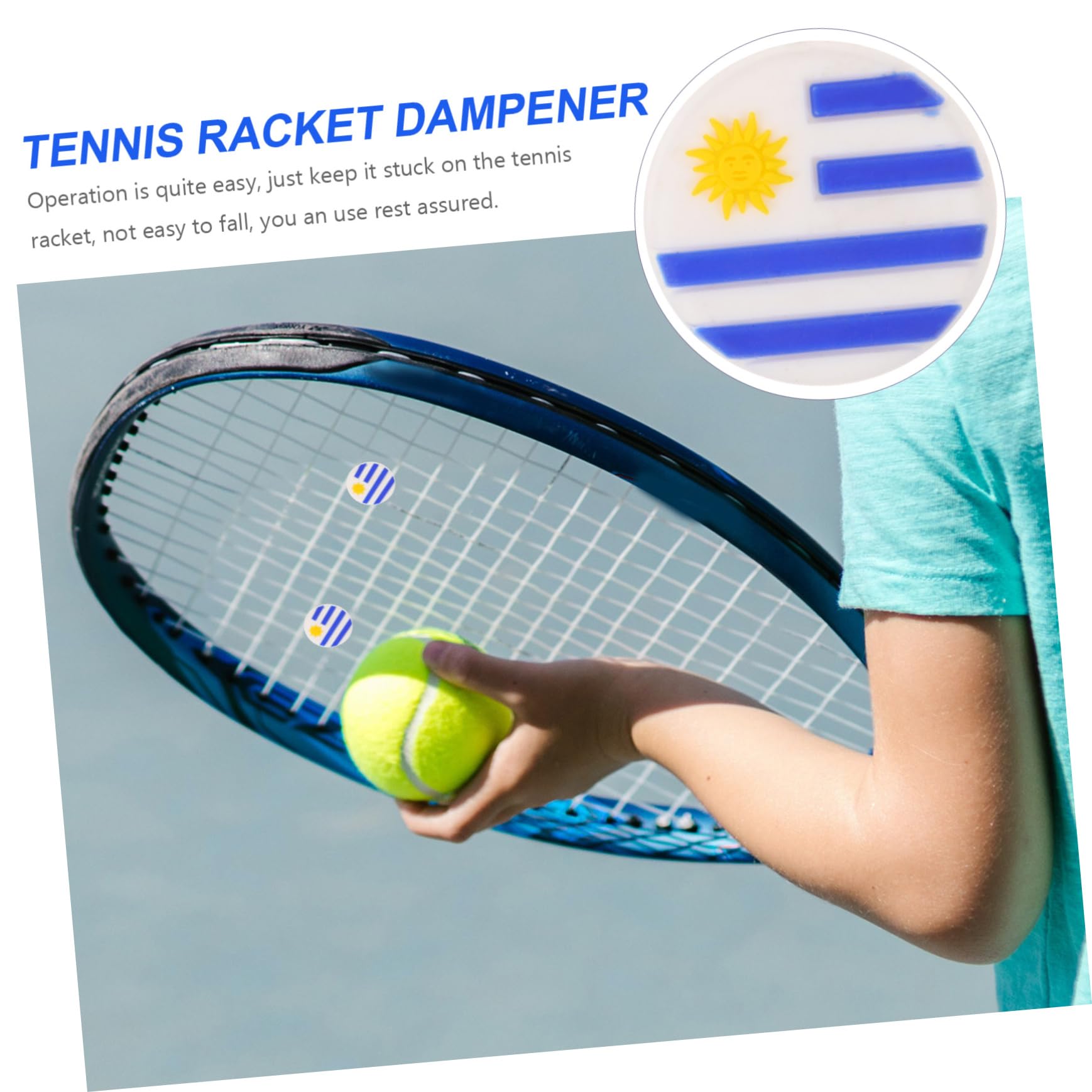 BESTonZON Racchetta da Tennis Racchette da Tennis Ammortizzatore Ammortizzatore per Racchetta da Tennis Ammortizzatore per Racchetta da Tennis Ammortizzatore per Racchetta da Tennis
