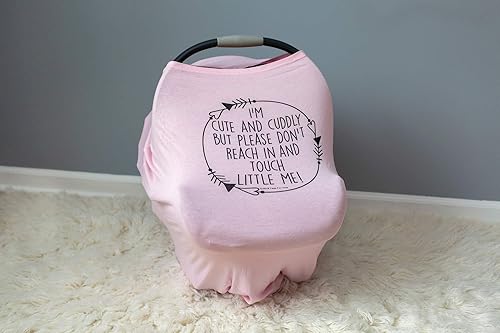 Miniatura 2 de Three Little Tots - Funda 5 en 1 para asiento de coche - I'm Cute & Cuddly But Please Don't Touch Little Me