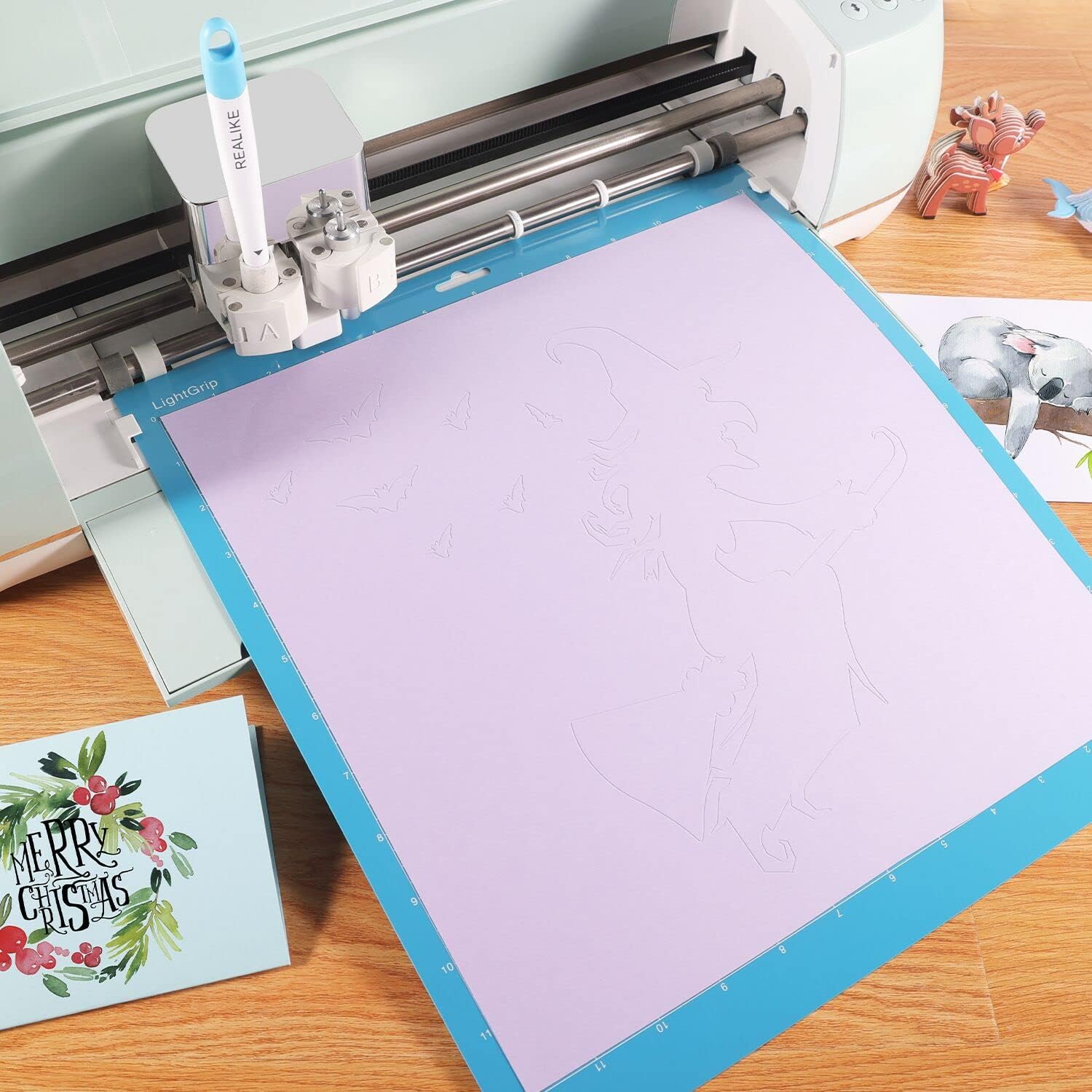 REALIKE Scoring Stylus Compatible with Cricut Maker 3/Maker 4/Maker/Explore 3/4/Air 2/Air/One, Score Fold Lines Pen for Cards, Envelopes, Boxes, 3D Projects,Scoring Tool