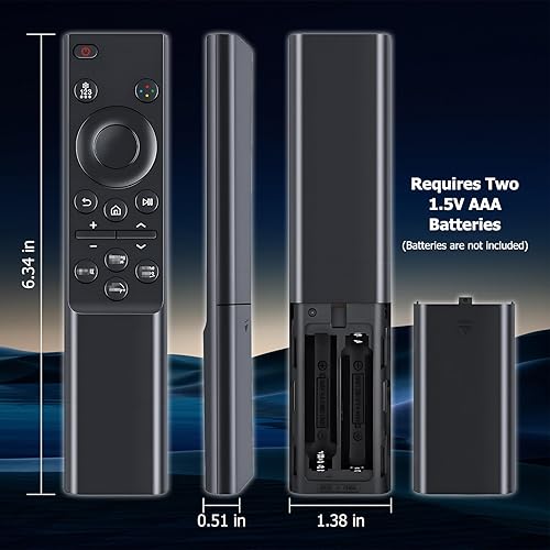 Miniatura 7 de BN59-01388A BN59-01388H Reemplazo de control remoto para Samsung NEO QLED Crystal 4K Series Smart TV UN75 UN85 UN43 UN50 UN55 UN58 UN65 UN70CU7000