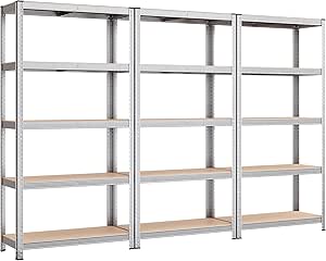 OfficeMarshal Double Pack Heavy Duty Shelves Blue, 200 X 120 - View #11