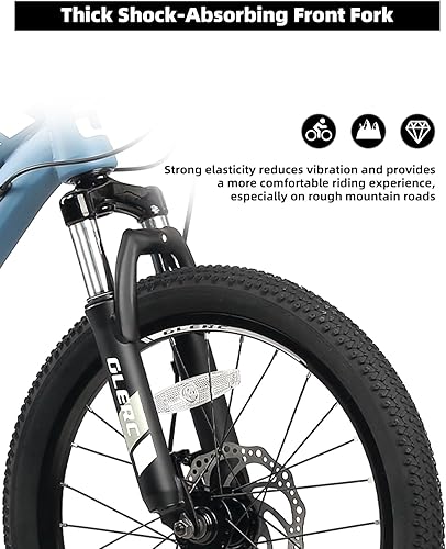 Miniatura 6 de Glerc Daisy - Bicicleta para niñas de 12, 14, 16 pulgadas, para niños de 2 a 7 años, estilo princesa, con ruedas de entrenamiento, cesta y