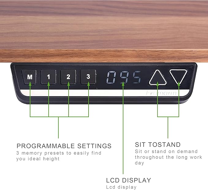 Fromann Base de Escritorio Eléctrica Regulable en Altura miniatura 6