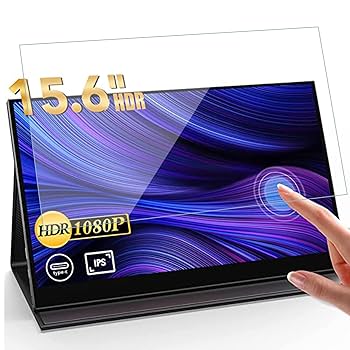 EVICIV モバイルモニター 15.6インチ タッチパネル付き 保護フィルム付 EVICIV モバイルモニター 15.6インチ タッチパネル付き 保護