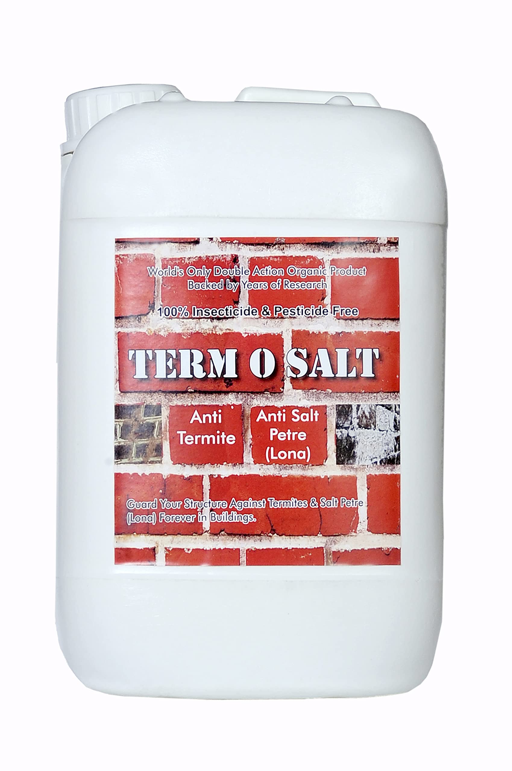 TERM O SALT, Anti Termite & Anti Efflorescence (LONA) Chemical Liquid for Walls and Buildings (Pre and Post Construction) - 5 Kg-picture-13
