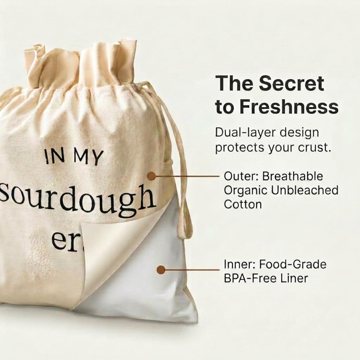 Salt & York Sourdough Bundle – Danish Dough Whisk + Reusable Bread Bags (2-Pack)