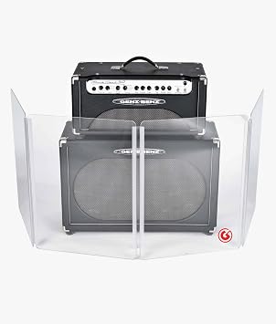 Gibraltar GAS-2x4 Sound Shield for Half Stack Panel, Silver