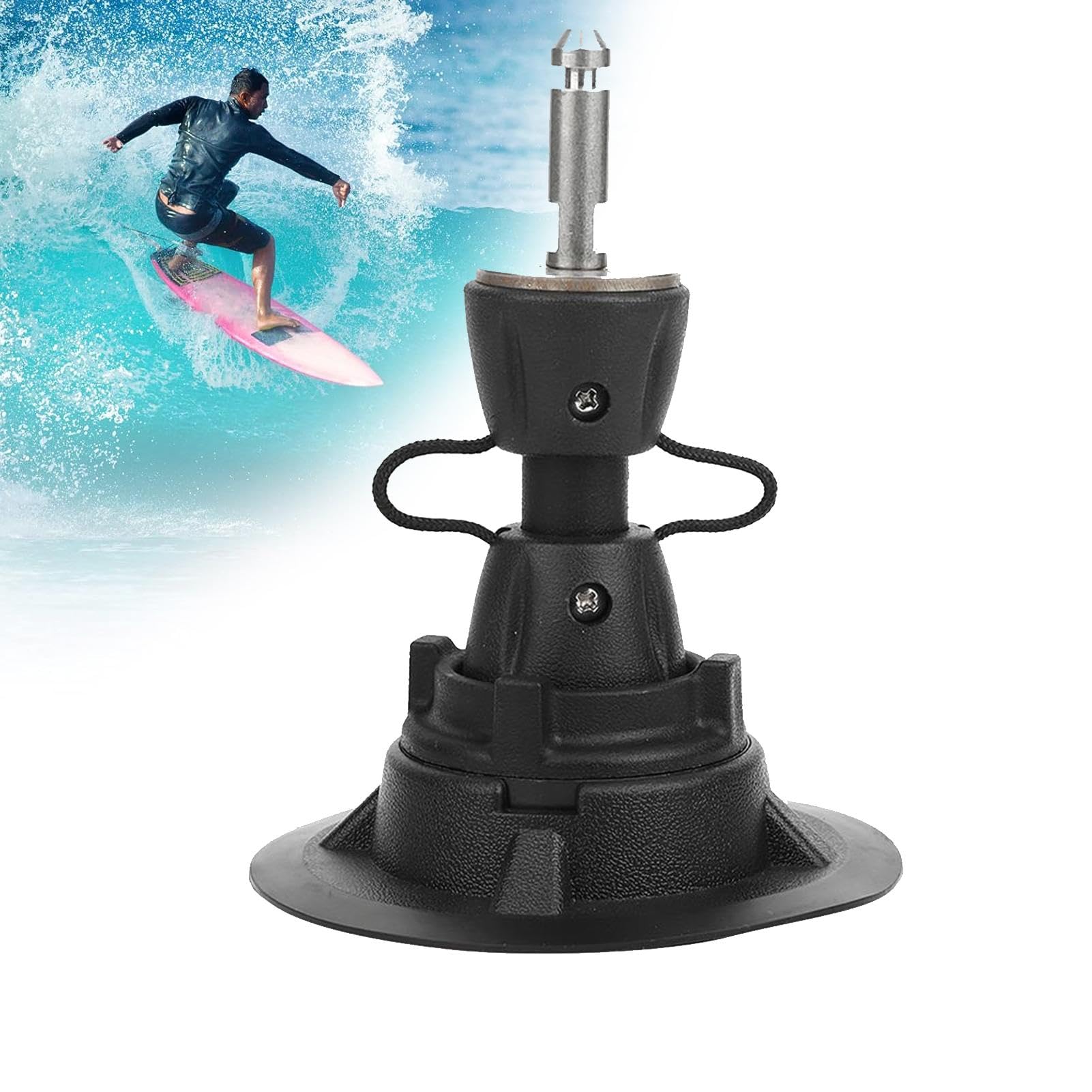 Base De Mât De Planche à Voile Réglable – En PVC, Nylon Et Acier, Pour Sports Nautiques Et Surf !