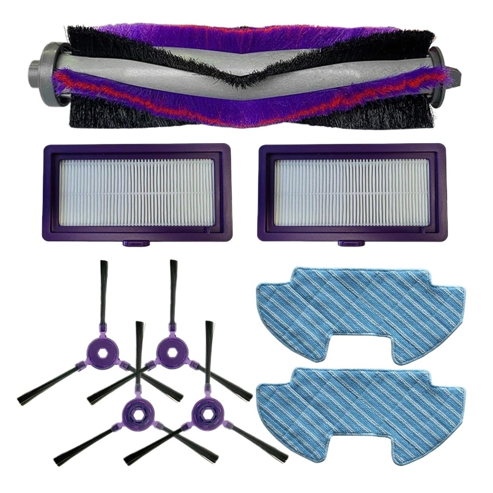 Kit Spazzola A Rullo E Spazzole Laterali 2 In 1, Parti Di Ricambio For Aspirapolvere Robot, Compatibile Con Samsung PowerBot VR05R503 SA DJ81-00167A