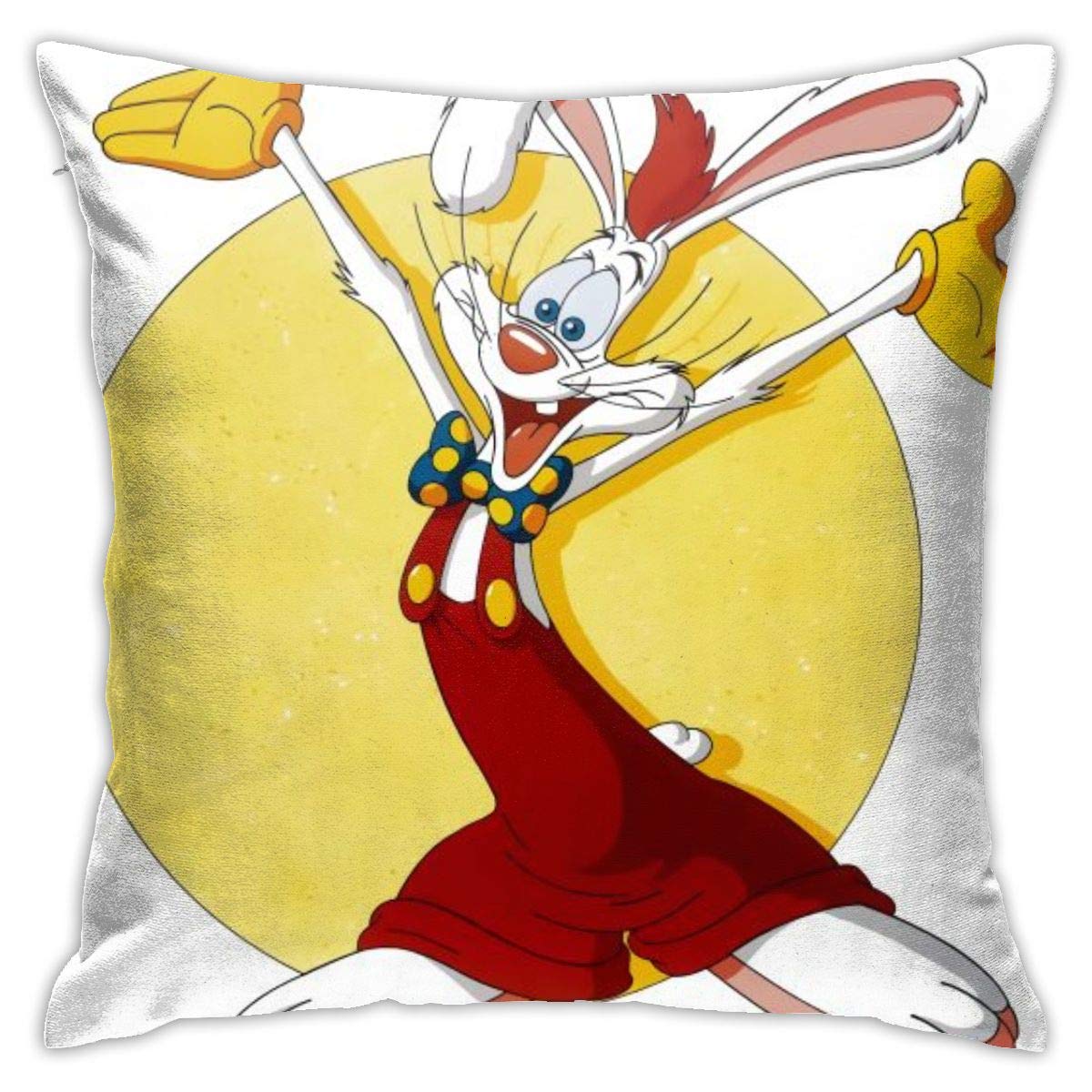 Meng Beasts Who Framed Roger Rabbit Throw Pillow Covers 18 X 18 Inch, Pillow Case Modern Cushion Cover Square Pillowcase Decoration.