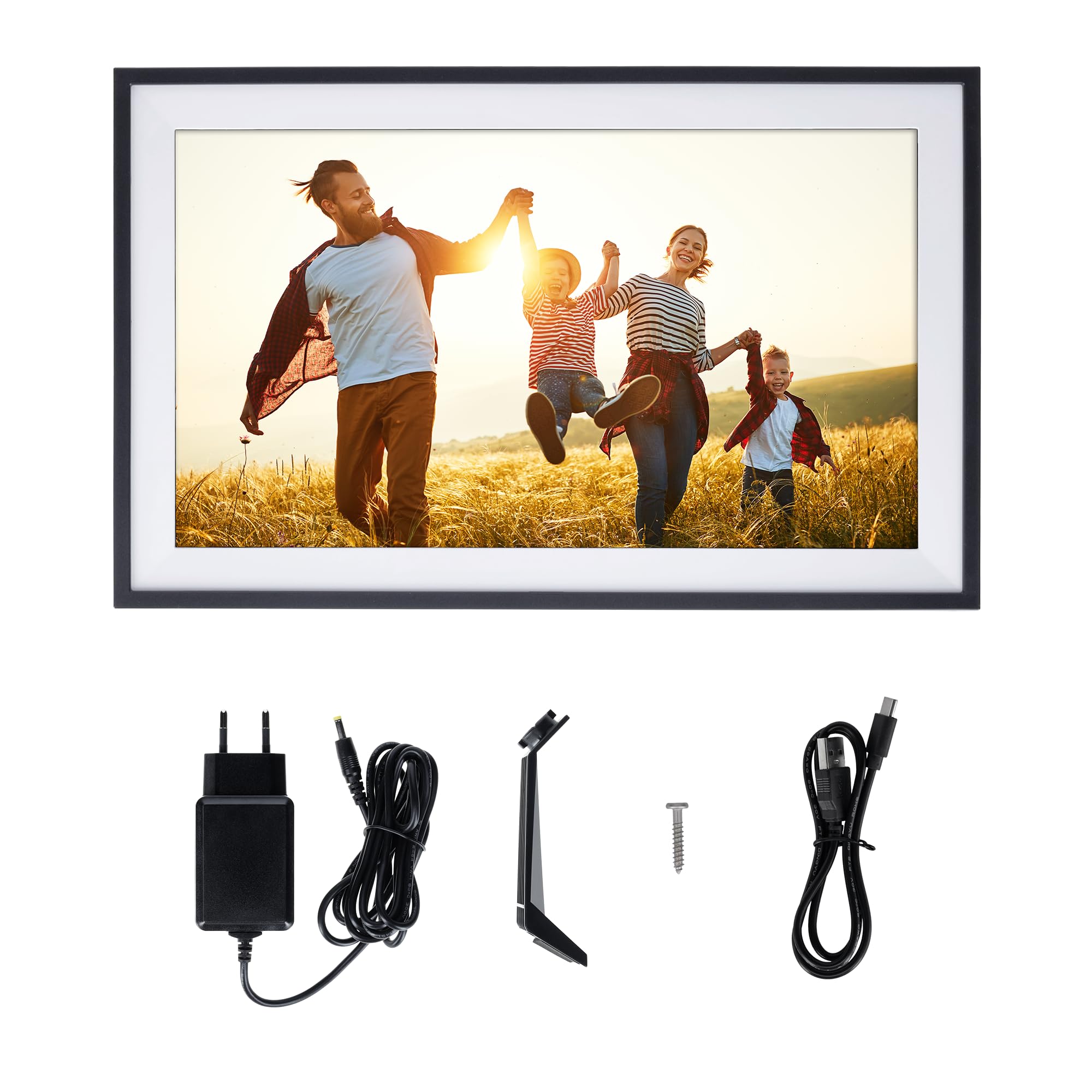 Rollei Smart Frame WiFi 151 Elektronischer Digitaler Bilderrahmen Frameo WLAN Digital Photo Frame 15 15,6" – Bild 7