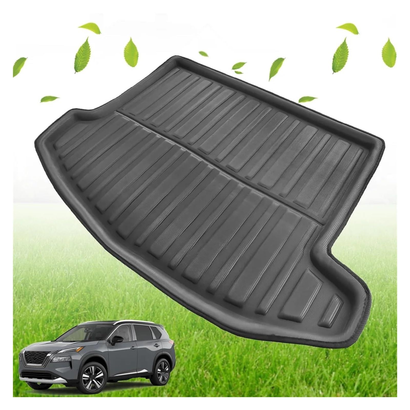 Auto Vasca Baule Su Misura Per Nissan Per X-Trail Per XTRAIL Per Rogue T33 2022 2023 Robusto Fodera Impermeabile Tappetino Bagagliaio Vassoio Portabagagli Bagagliaio Tappeto Bagagliaio