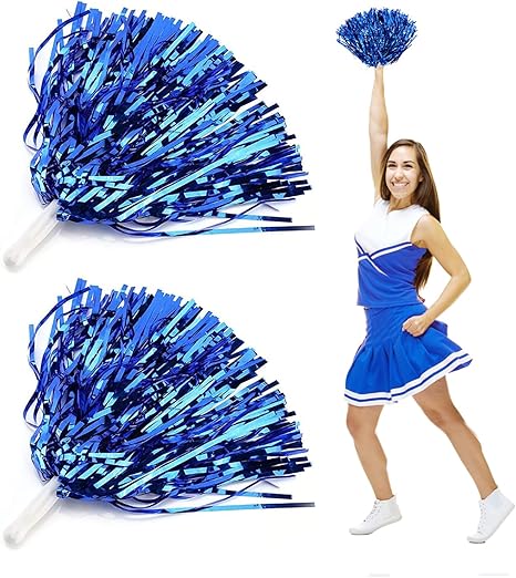 2 Pcs Boules De Cheerleading Pompons Pompom Girl Compétition Scène
