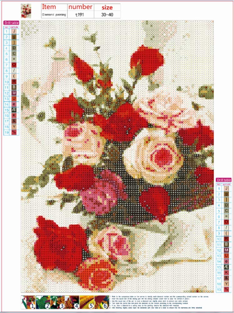 Diamantini Crystal Art Awesocrafts - Kit Per Pittura A Mosaico 5D Per Adulti E Bambini, Con Trapano A Forma Di Diamond Painting