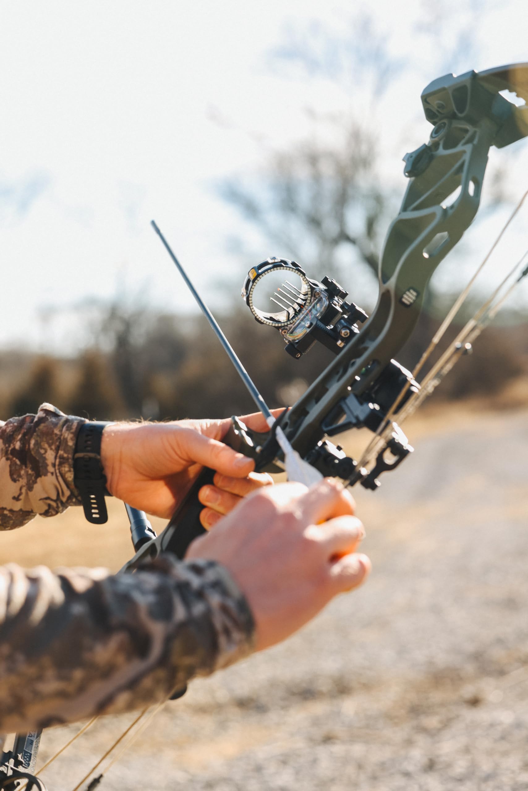 Trophy Ridge React Pro 5 Pin Bow Sight - Lighter Stronger More Reliable - Tool Less Windage and Elevation Adustability 2nd3rd Axis Leveling Adjustable Click Light Glow Ring product thumbnail 6
