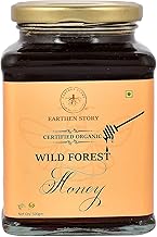 Earthen Story Certified Organic Honey Pure 500g | Unprocessed Raw Honey, glass jar, rich in vitamins & minerals, sugar free, cold and cough relief, immunity booster, natural wild forest honey