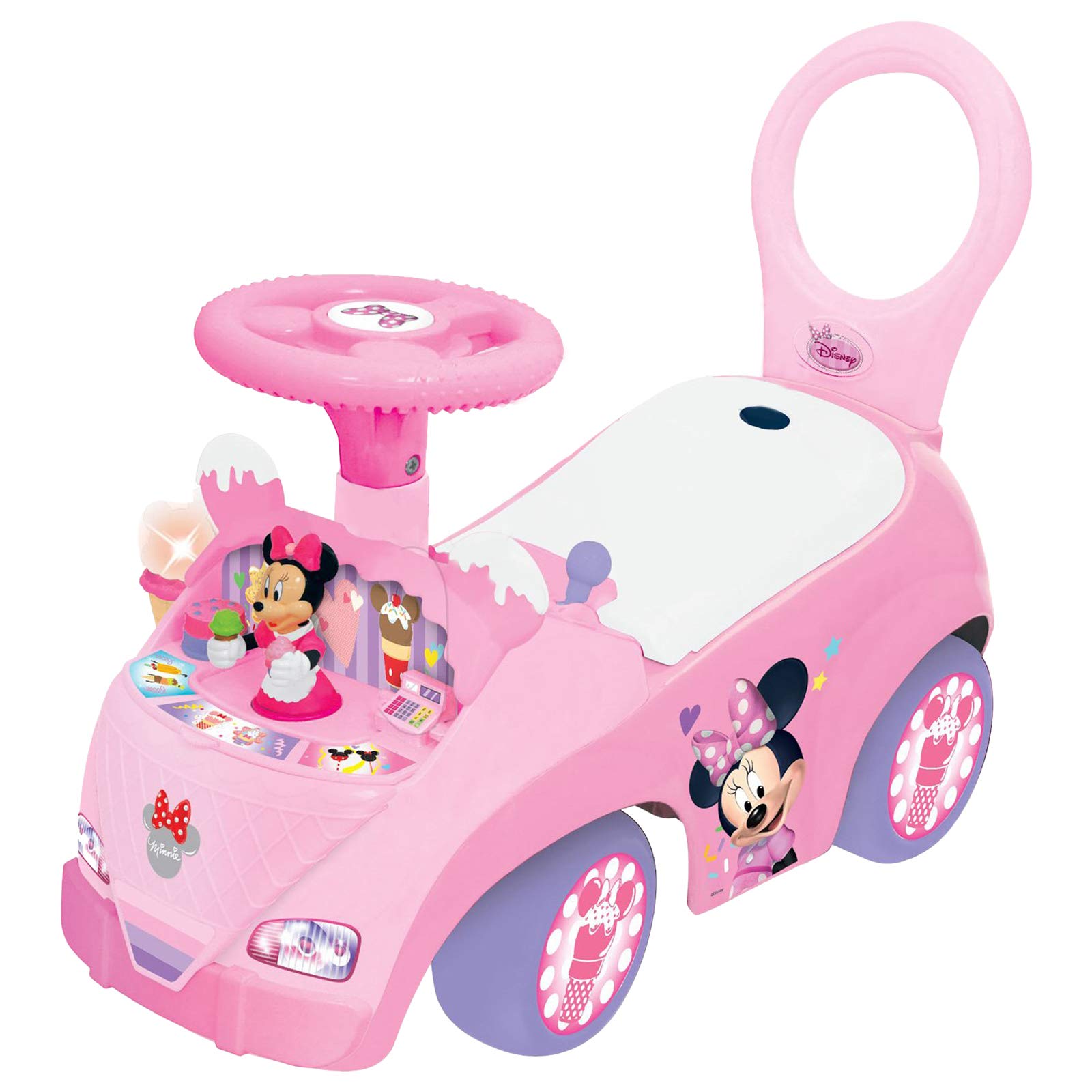 KiddielandMinnie Mouse Activity Ride On, Pink